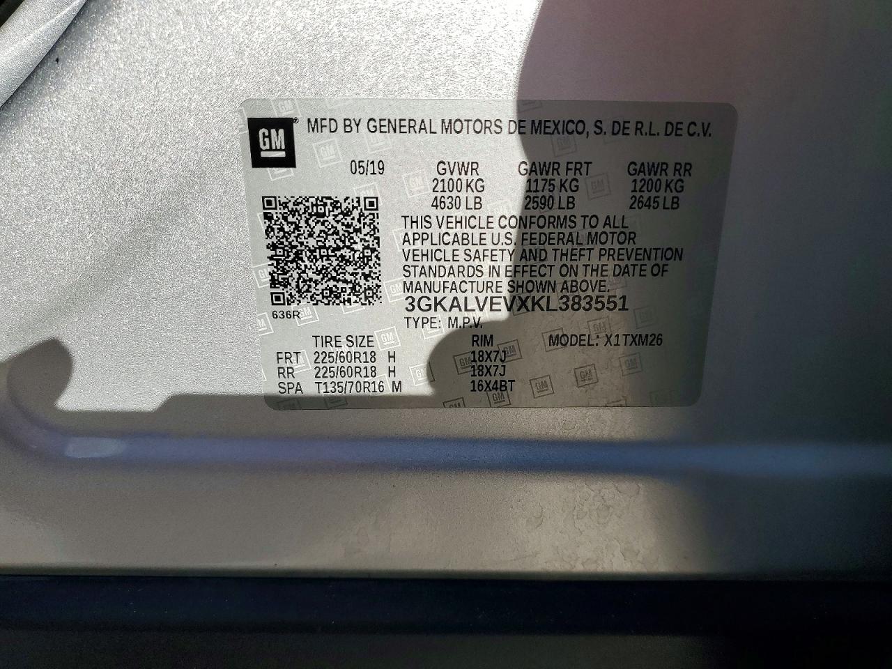 2019 GMC TERRAIN SLT photo 14