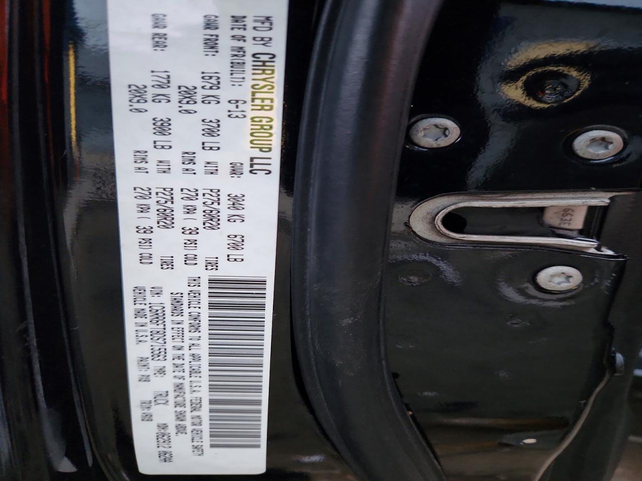 2013 RAM 1500 ST photo 12