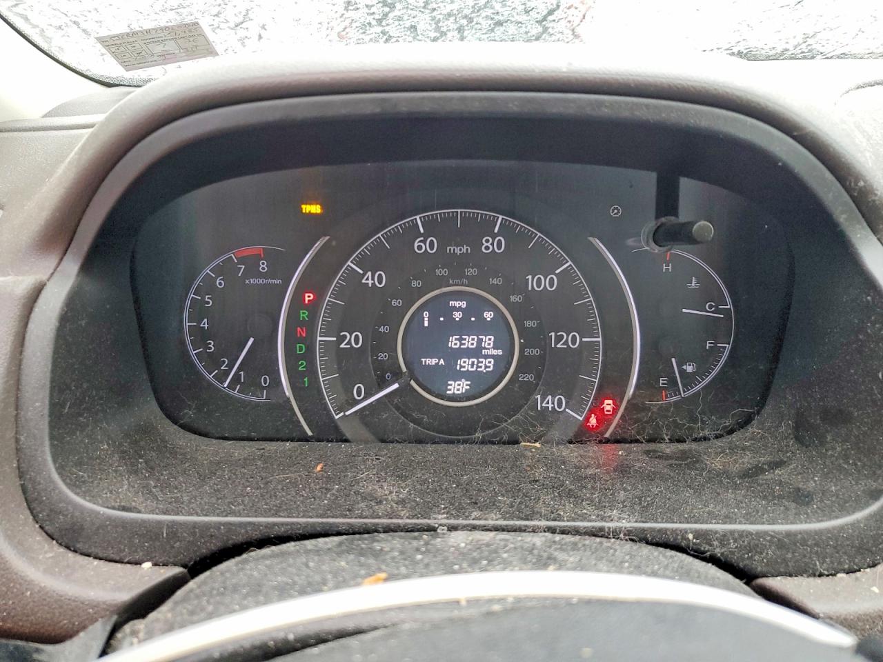 2013 HONDA CR-V EXL photo 9