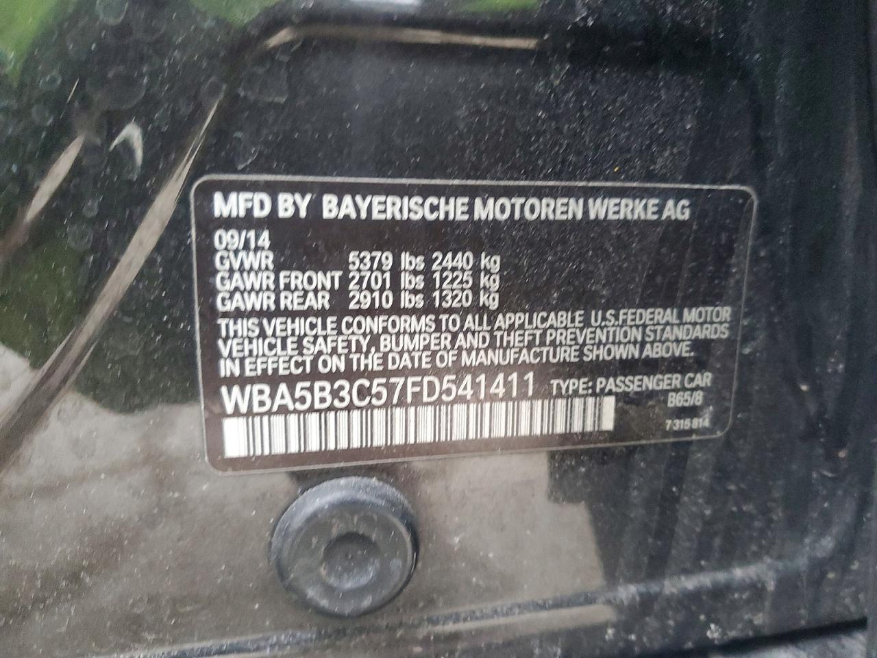 2015 BMW 535 XI photo 34