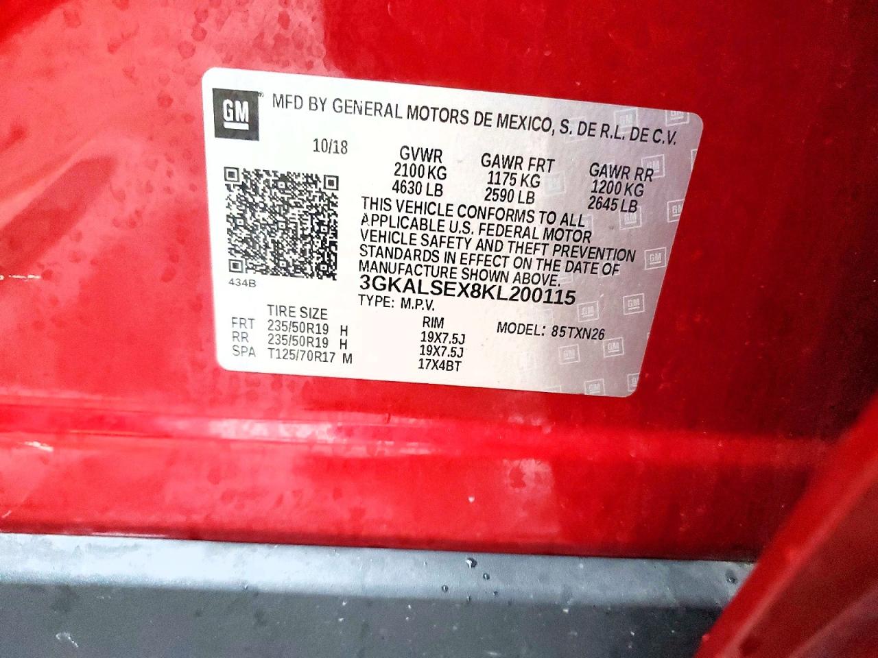2019 GMC TERRAIN DENALI photo 13