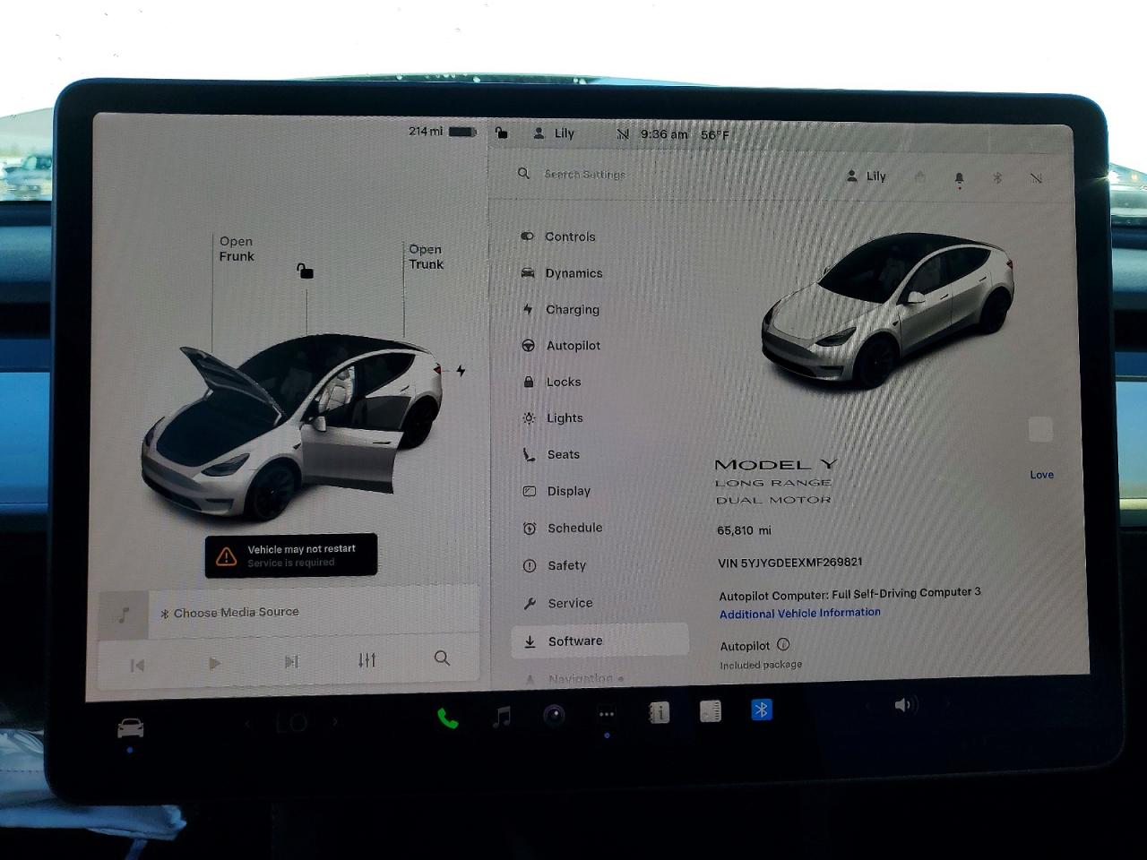 2021 TESLA MODEL Y photo 9