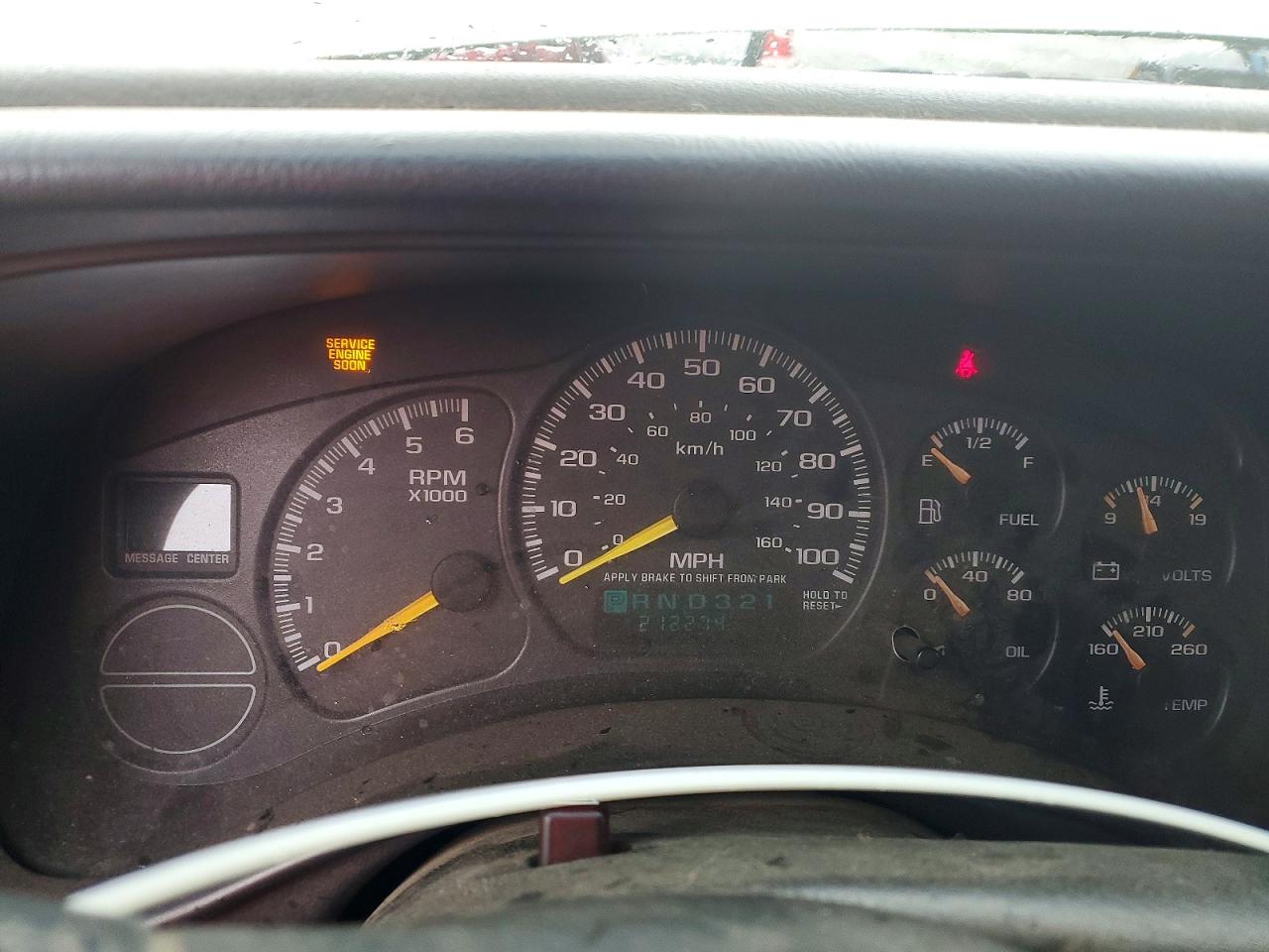 2000 CHEVROLET SILVERADO K1500 photo 9