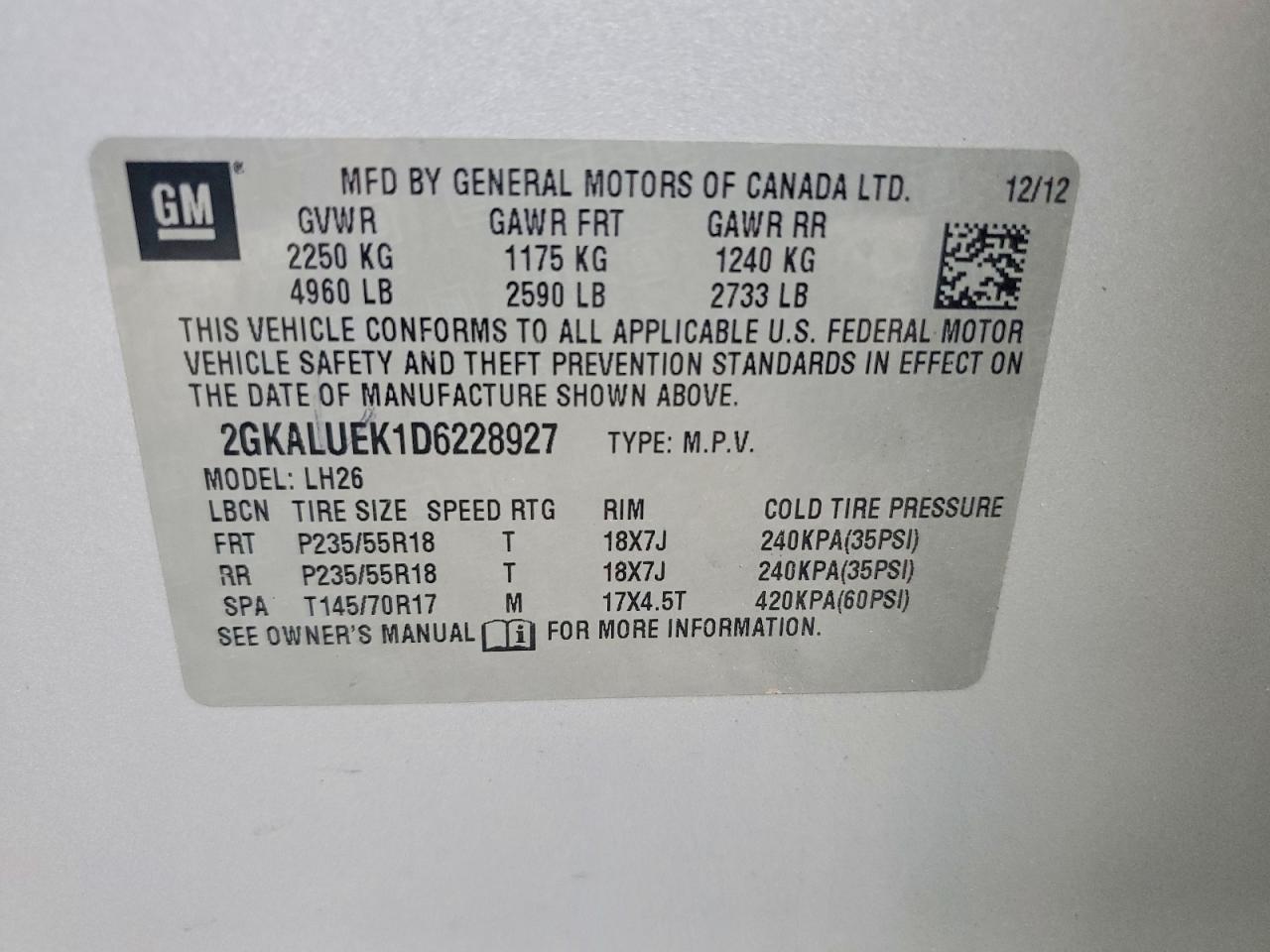 2013 GMC TERRAIN SLT photo 23