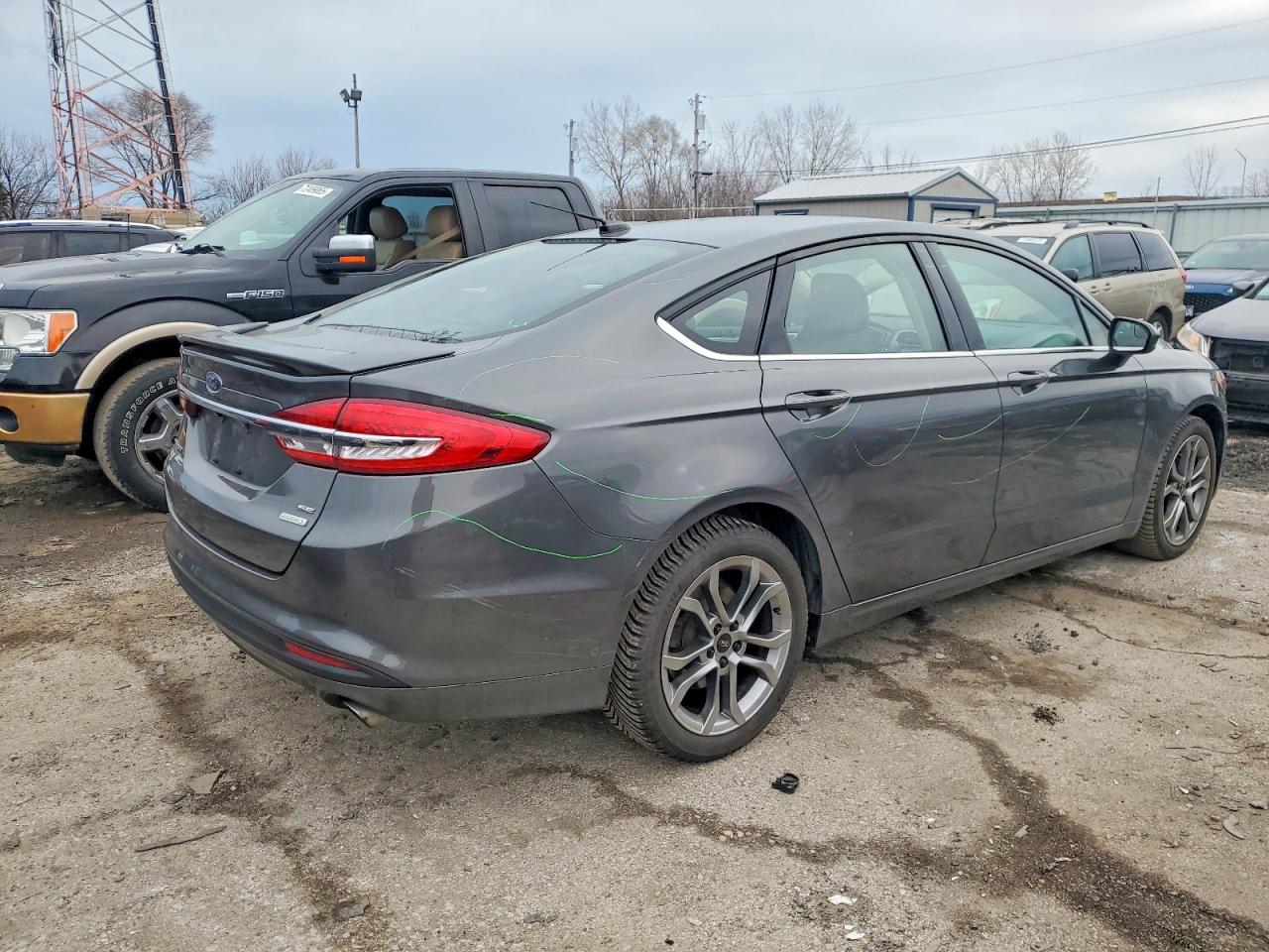 2017 FORD FUSION SE photo 3