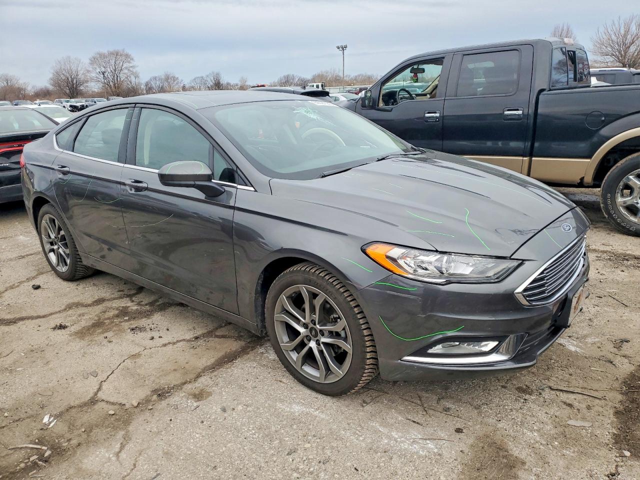 2017 FORD FUSION SE photo 4