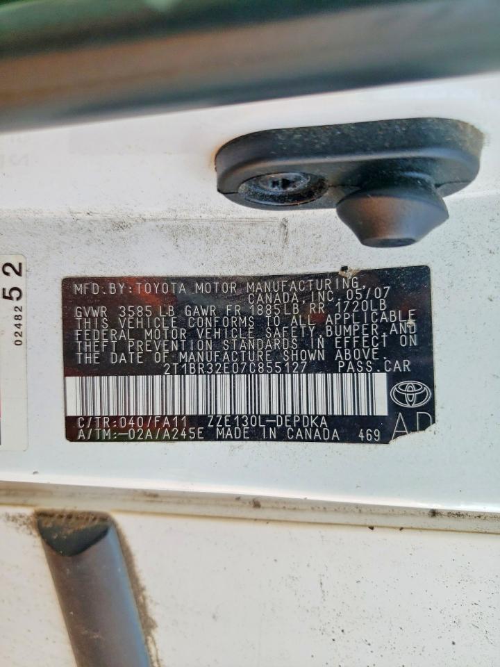 2007 TOYOTA COROLLA CE photo 23