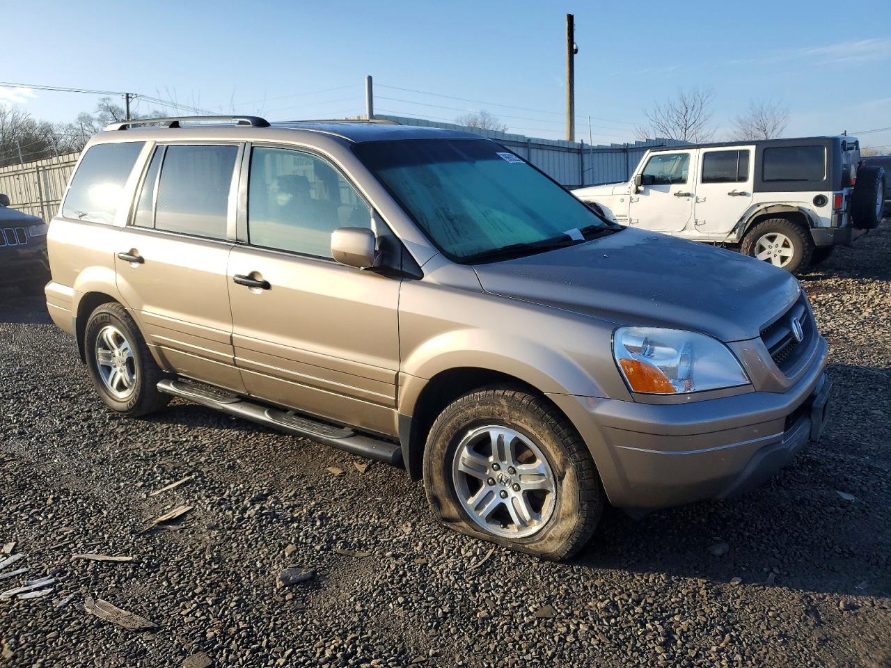 2003 HONDA PILOT EXL photo 4