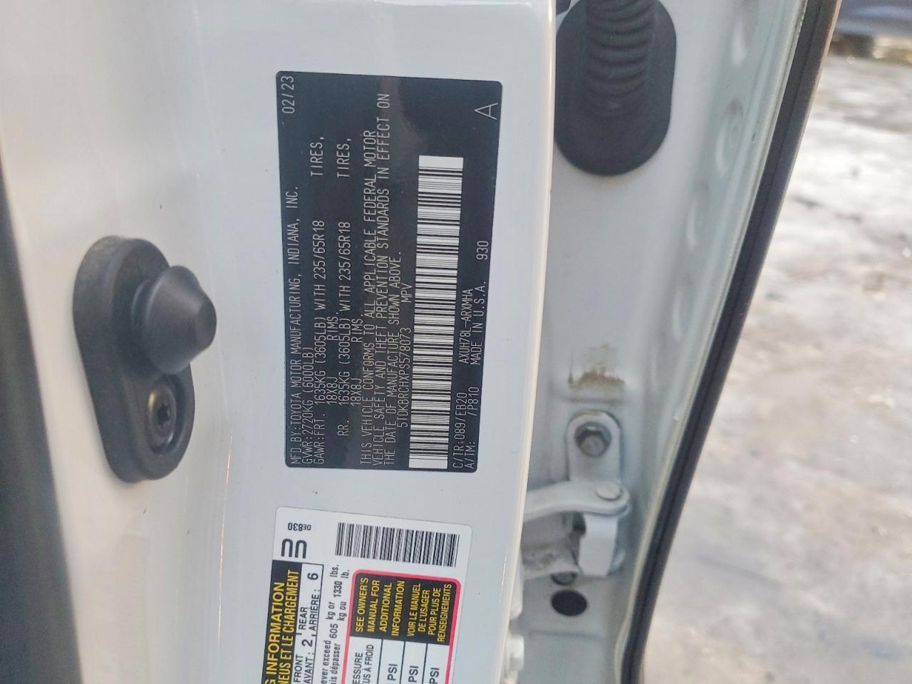 2023 TOYOTA HIGHLANDER HYBRID XLE photo 14