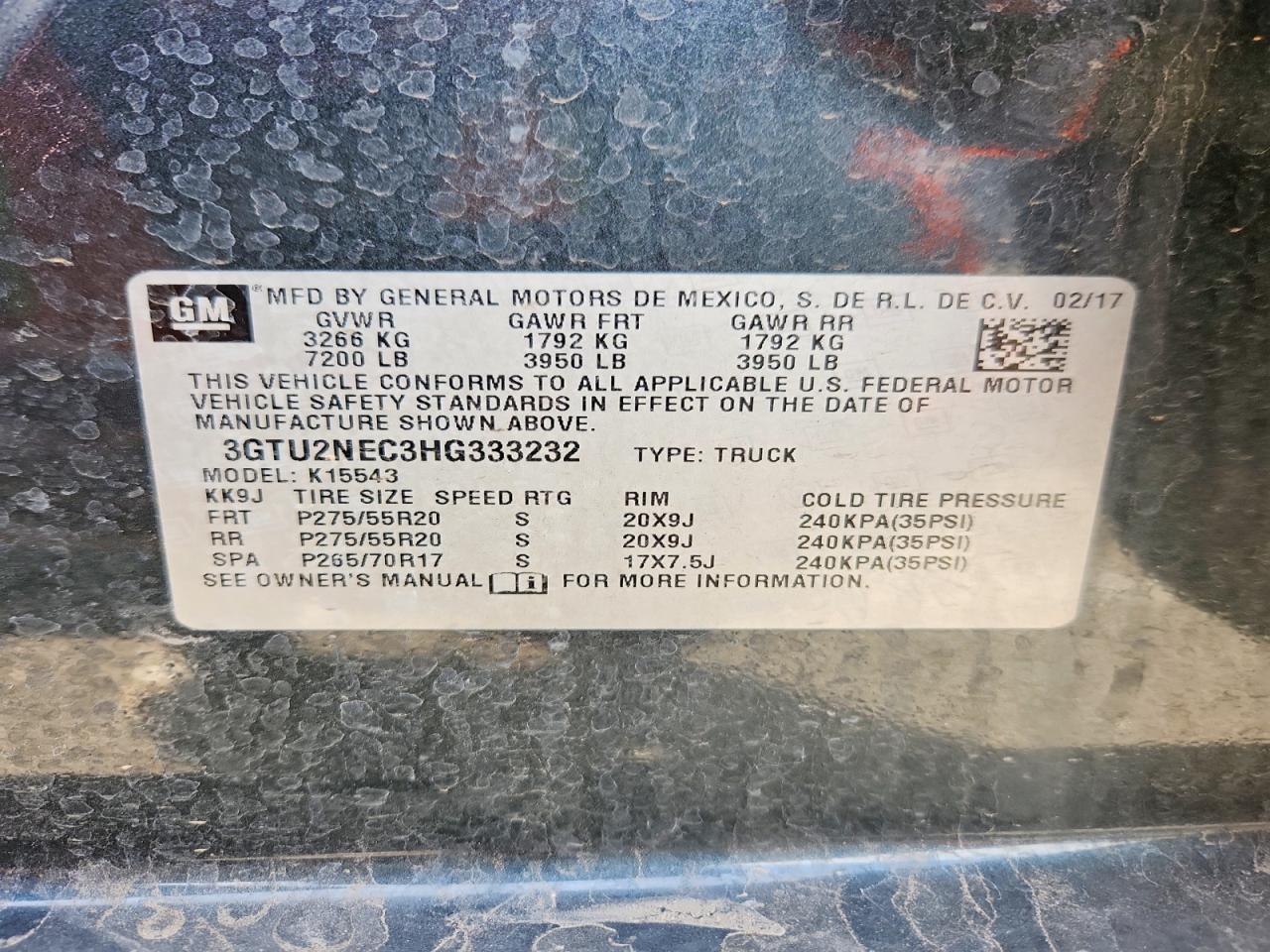 2017 GMC SIERRA K1500 SLT photo 12
