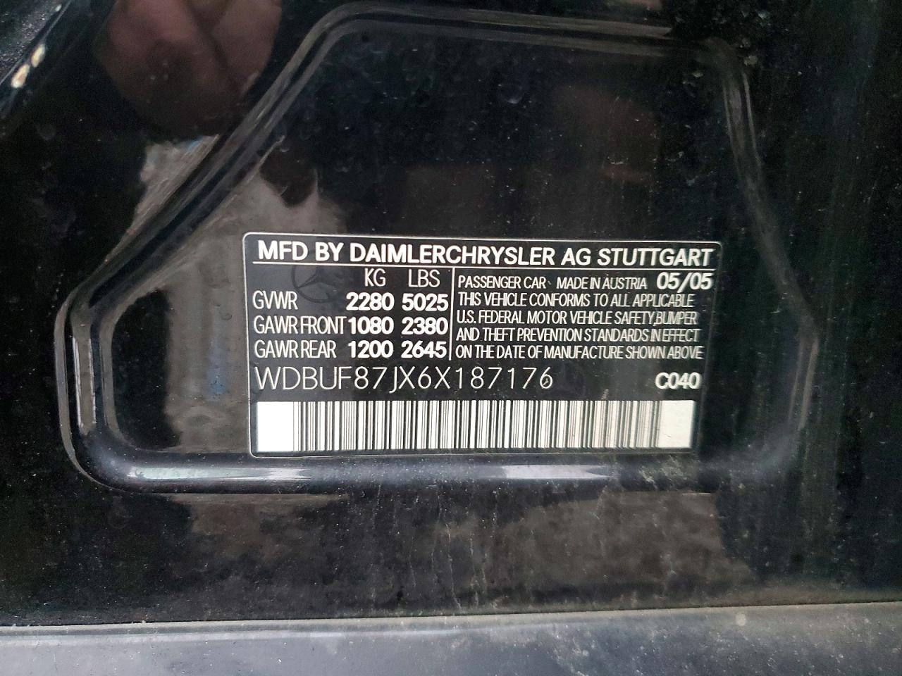 2006 MERCEDES-BENZ E 350 4MATIC photo 13
