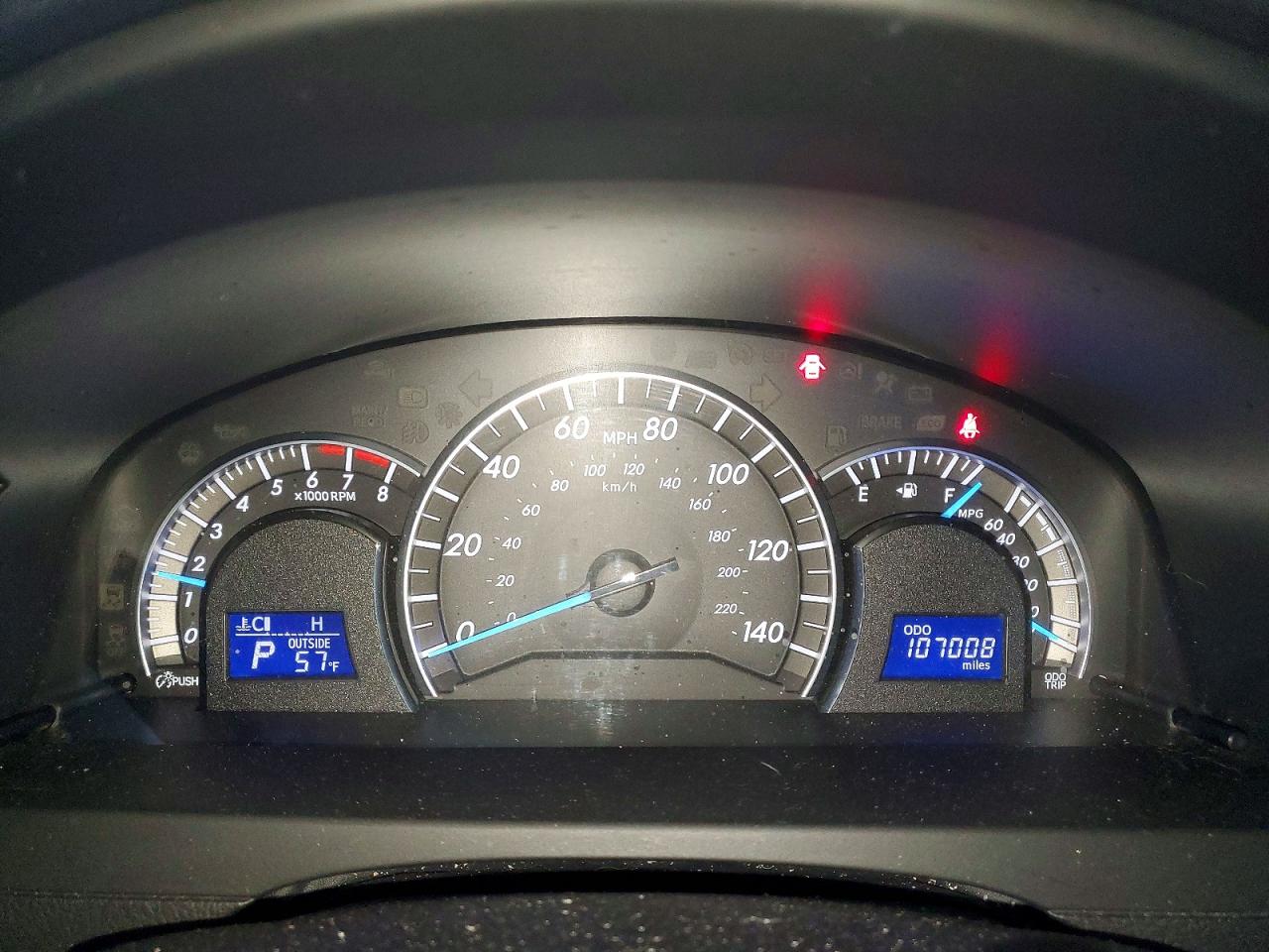 2012 TOYOTA CAMRY BASE photo 9