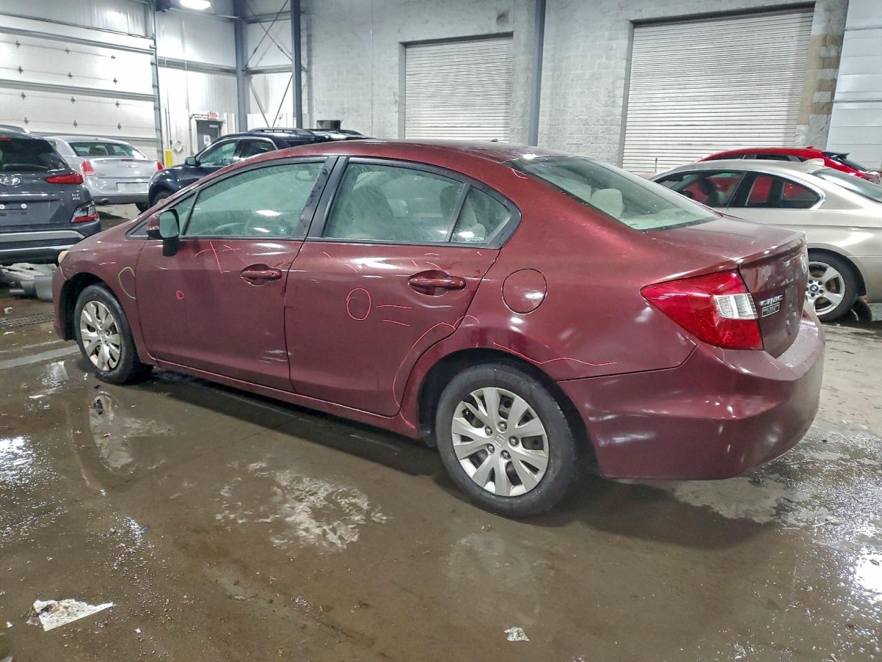 2012 HONDA CIVIC LX photo 2