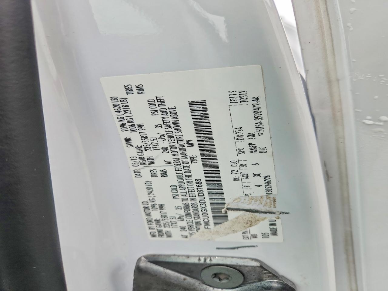 2013 FORD ESCAPE SE photo 13