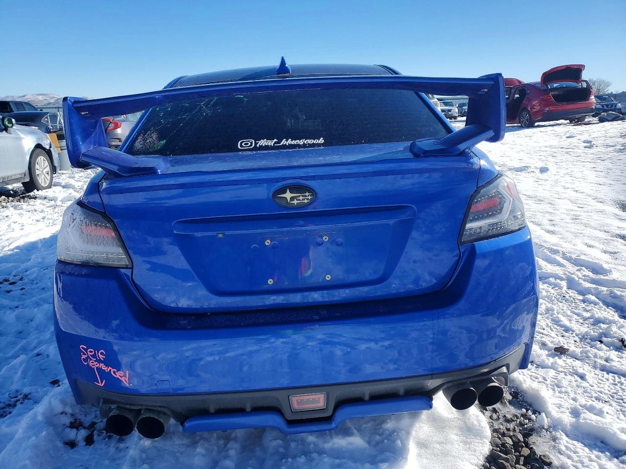 2016 SUBARU WRX photo 6