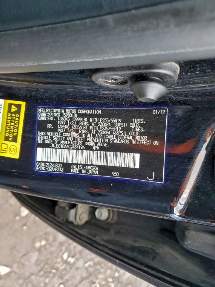 2012 LEXUS RX 450H photo 13