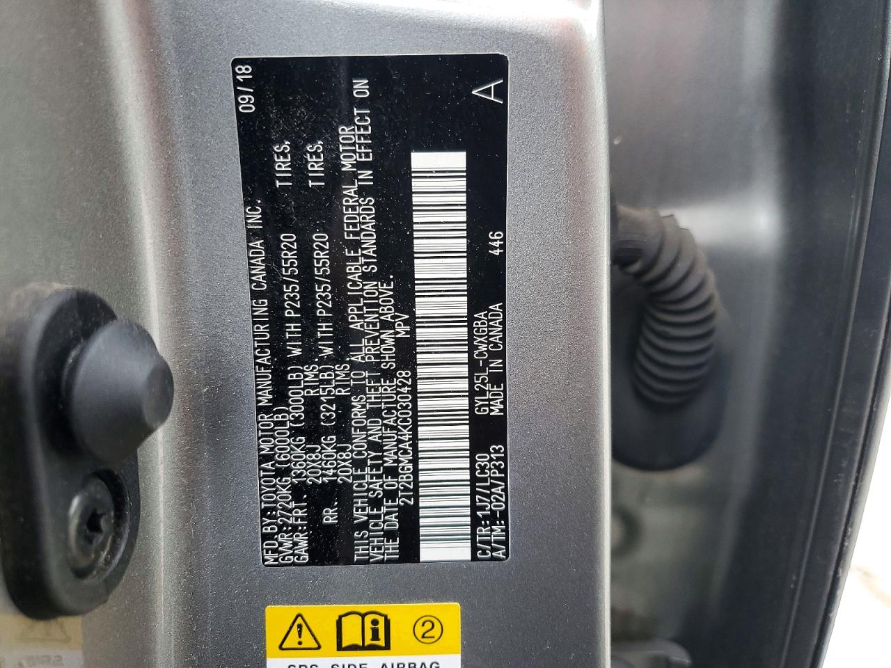 2019 LEXUS RX 450H BASE photo 13