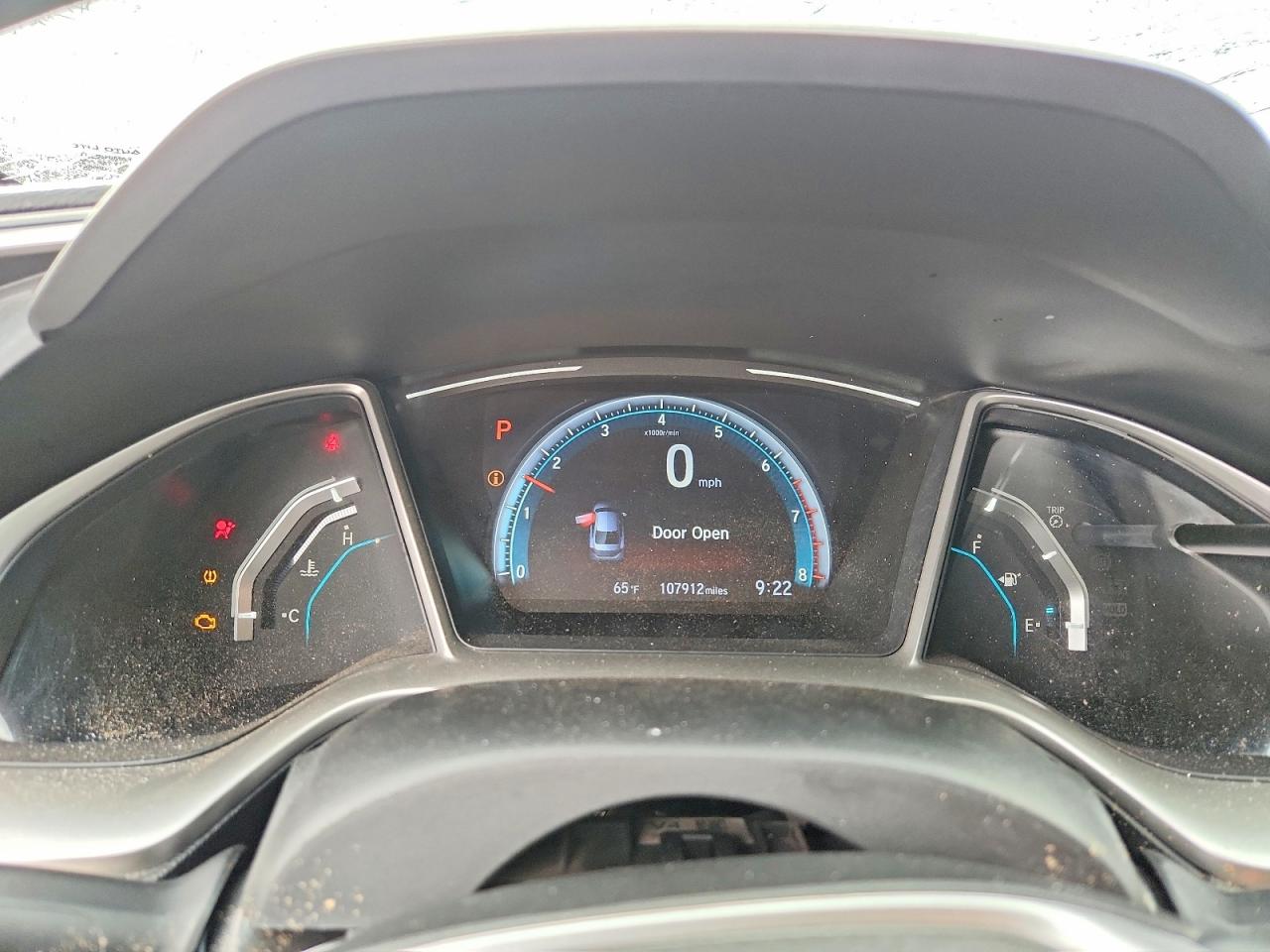 2020 HONDA CIVIC EX photo 9