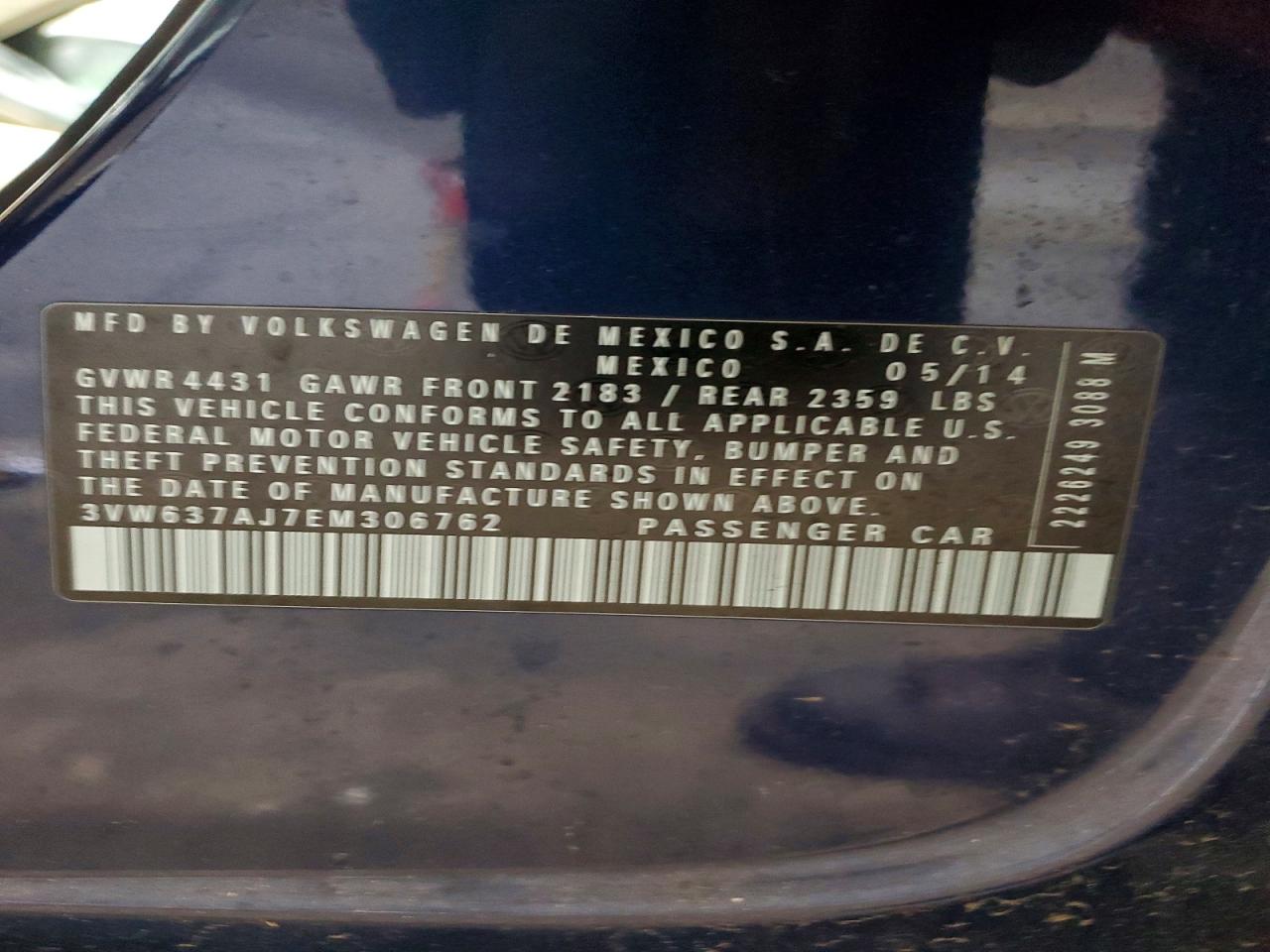 2014 VOLKSWAGEN JETTA HYBRID photo 34