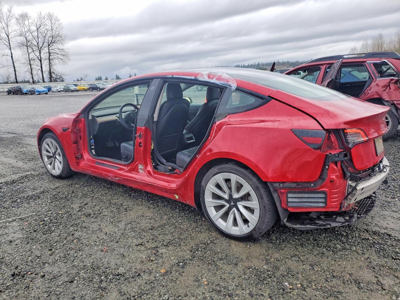 2021 TESLA MODEL 3 photo 2