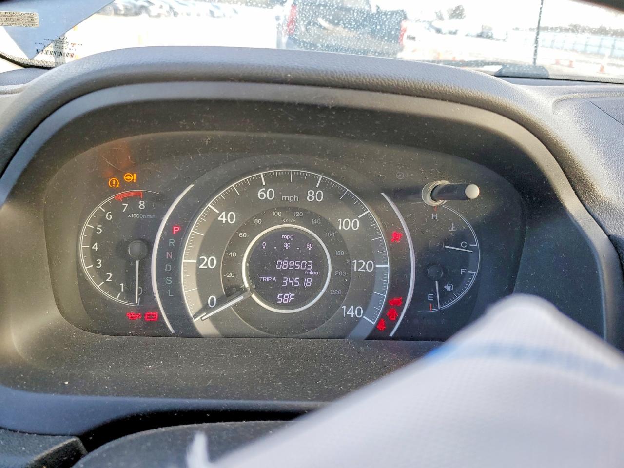 2015 HONDA CR-V EX photo 9