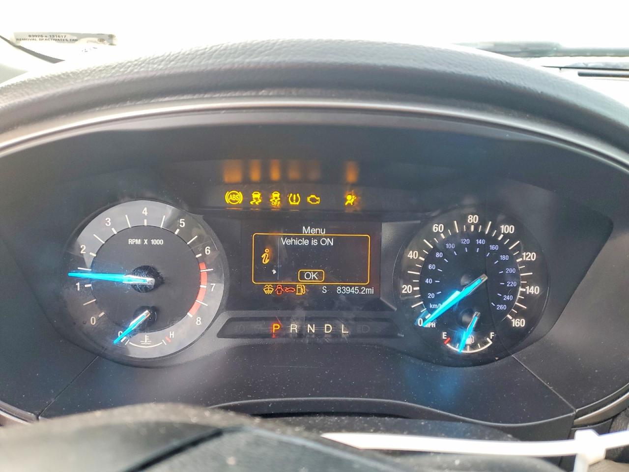 2017 FORD FUSION SE photo 9