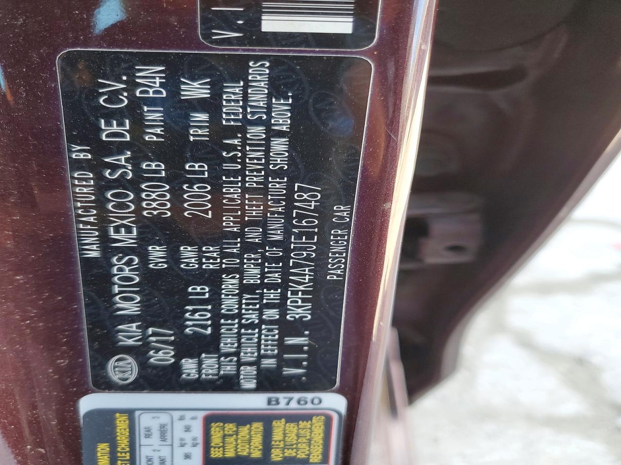 2018 KIA FORTE LX photo 12