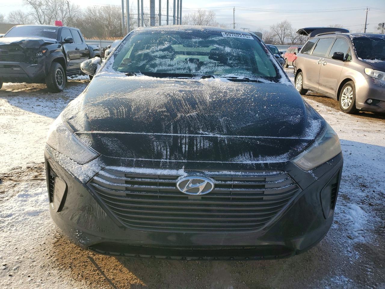 2017 HYUNDAI IONIQ BLUE photo 5