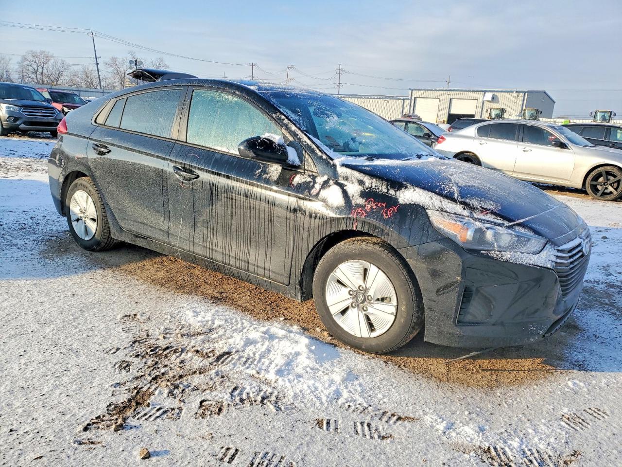 2017 HYUNDAI IONIQ BLUE photo 4