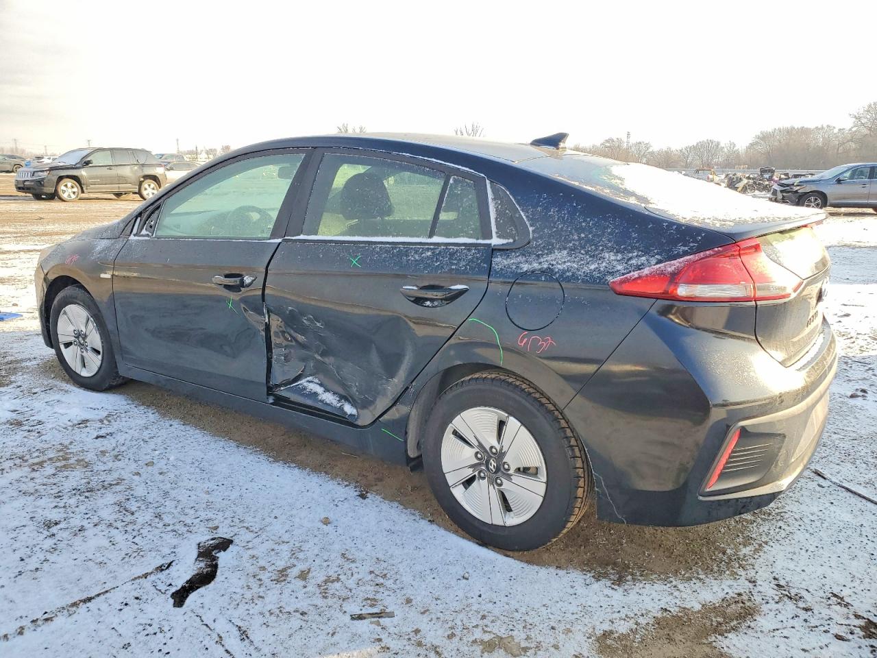 2017 HYUNDAI IONIQ BLUE photo 2