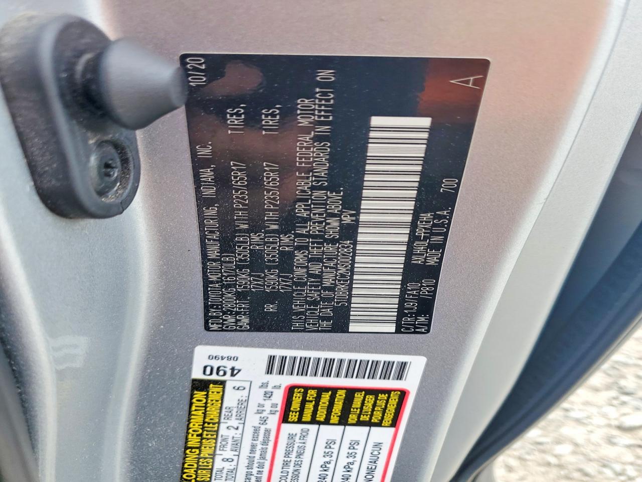 2021 TOYOTA SIENNA photo 37