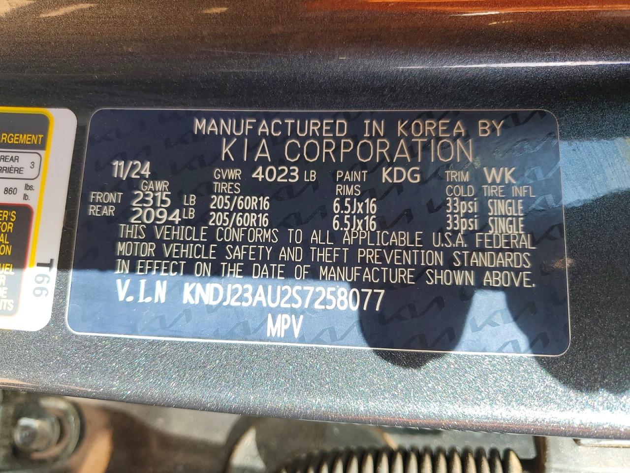 2025 KIA SOUL LX photo 12