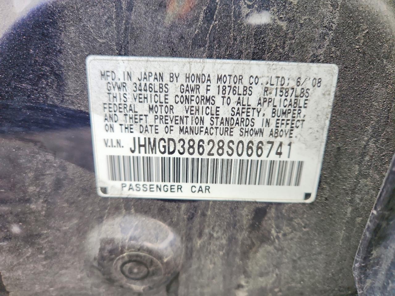 2008 HONDA FIT SPORT photo 13