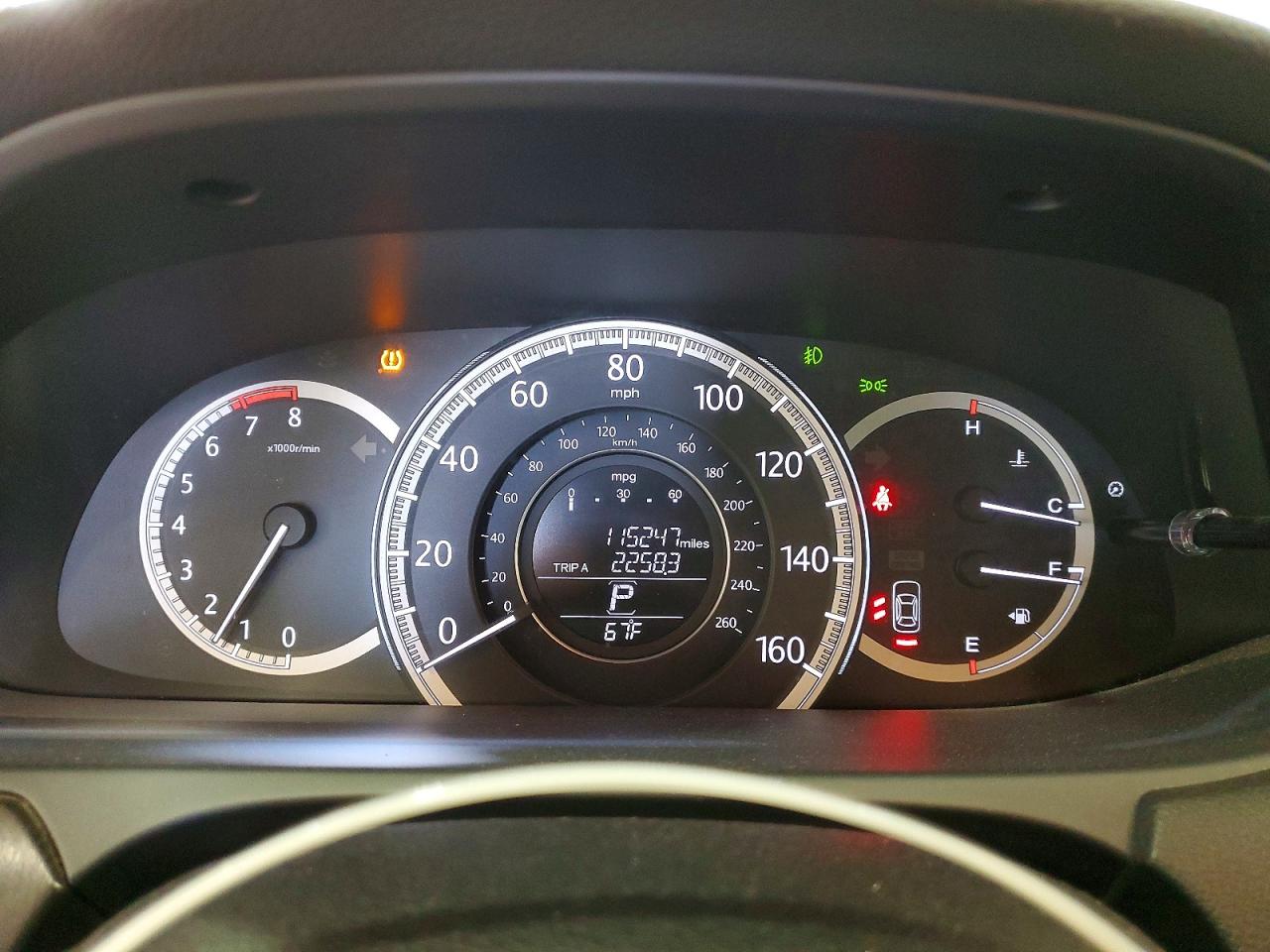 2013 HONDA ACCORD EXL photo 9
