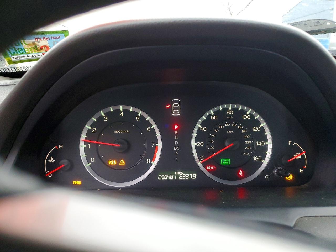 2010 HONDA ACCORD EX photo 9