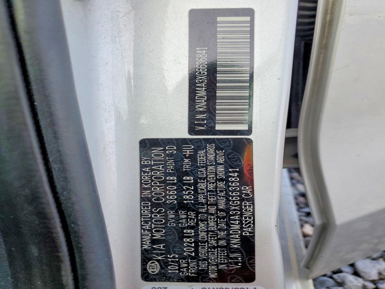 2016 KIA RIO LX photo 12