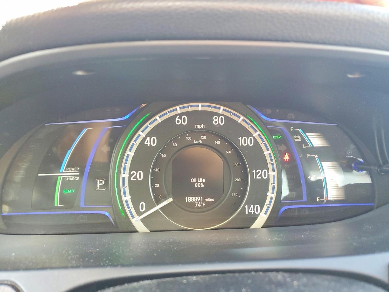 2014 HONDA ACCORD HYBRID EXL photo 9