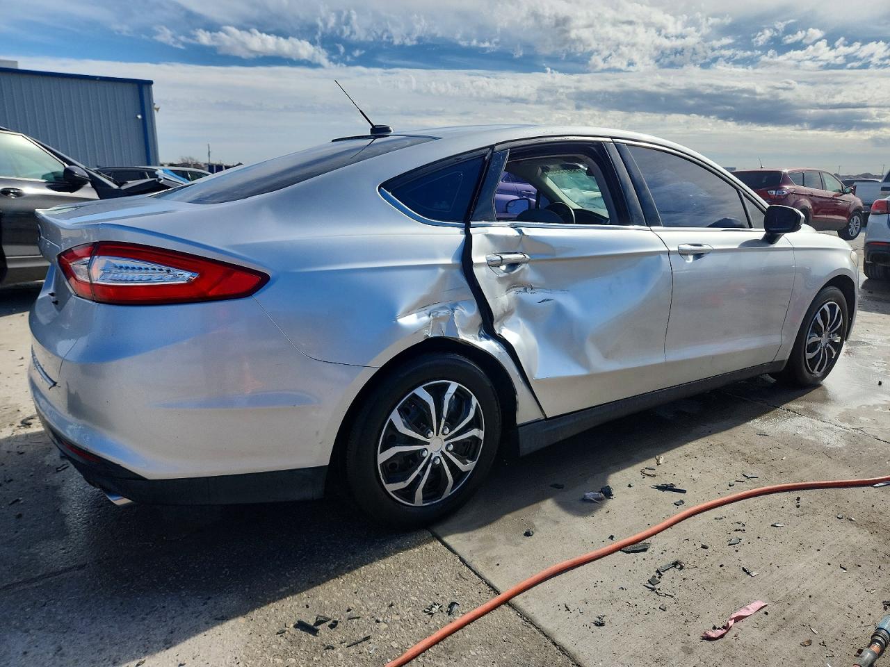 2014 FORD FUSION S photo 3