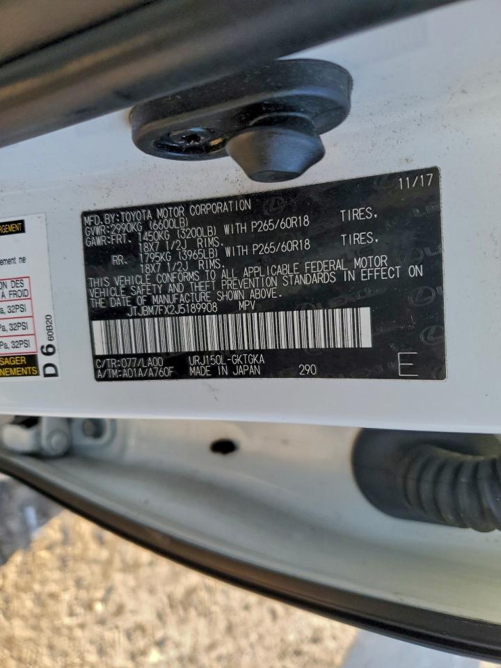 2018 LEXUS GX 460 photo 14