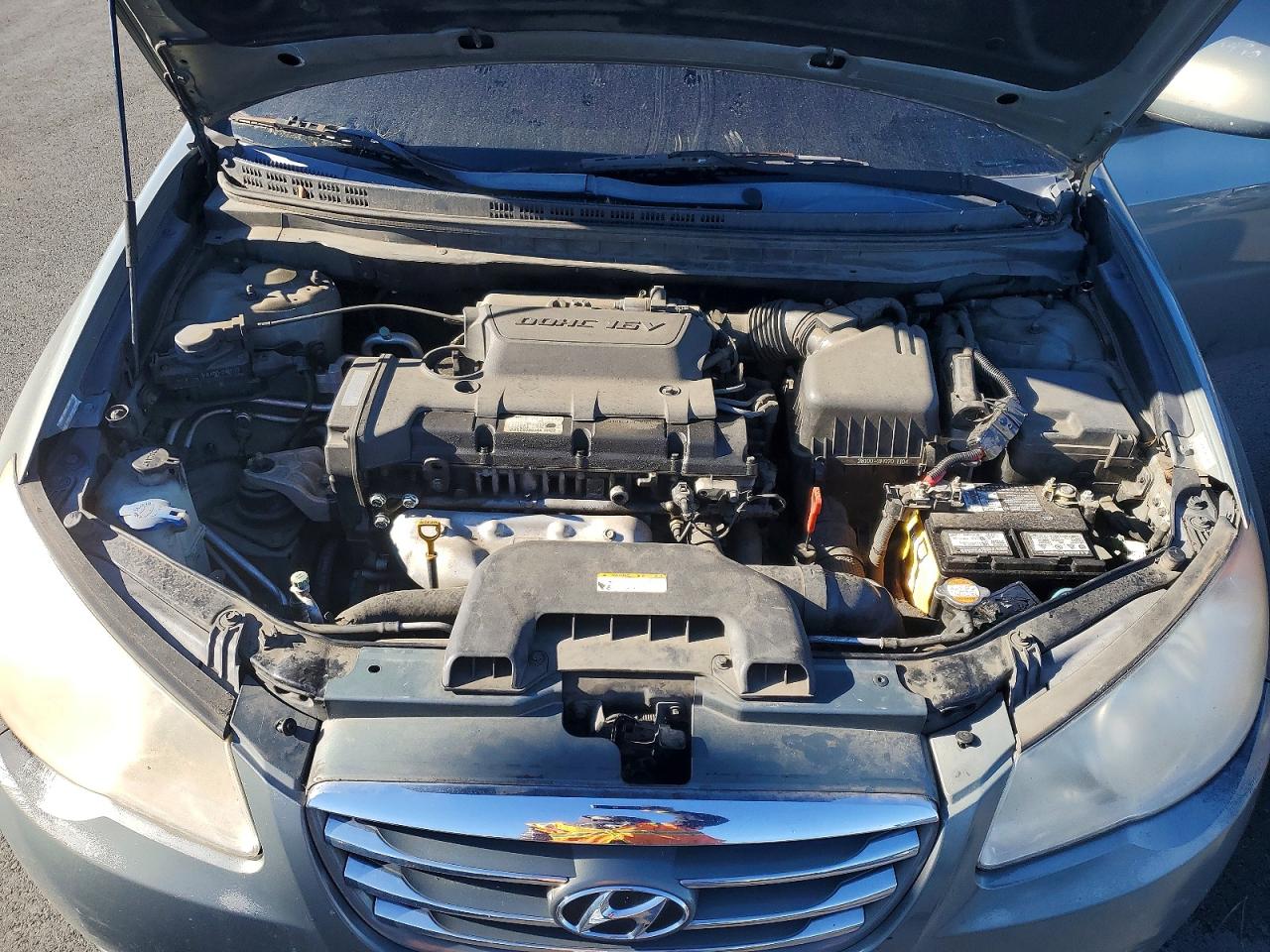 2010 HYUNDAI ELANTRA BLUE photo 11