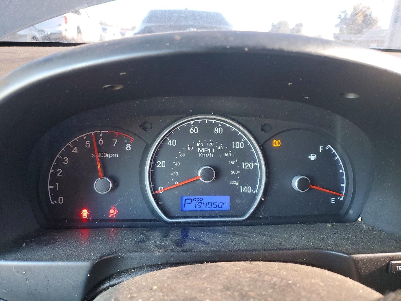2010 HYUNDAI ELANTRA BLUE photo 9