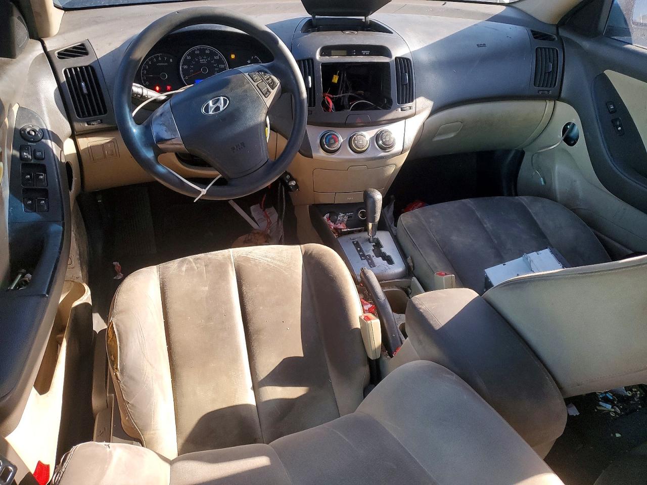 2010 HYUNDAI ELANTRA BLUE photo 8