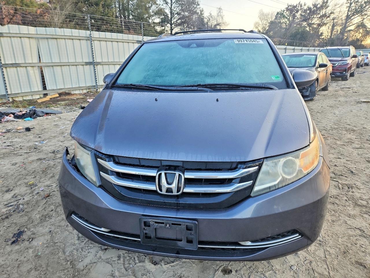 2016 HONDA ODYSSEY EXL photo 5