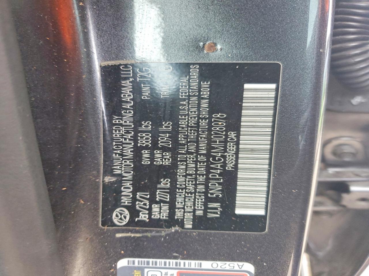 2021 HYUNDAI ELANTRA LIMITED photo 12
