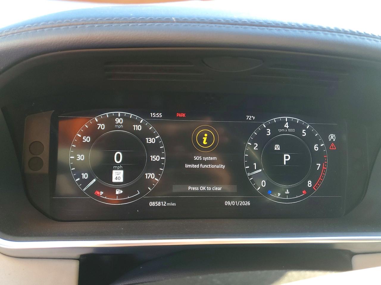2019 LAND ROVER RANGE ROVER SUPERCHARGED photo 9