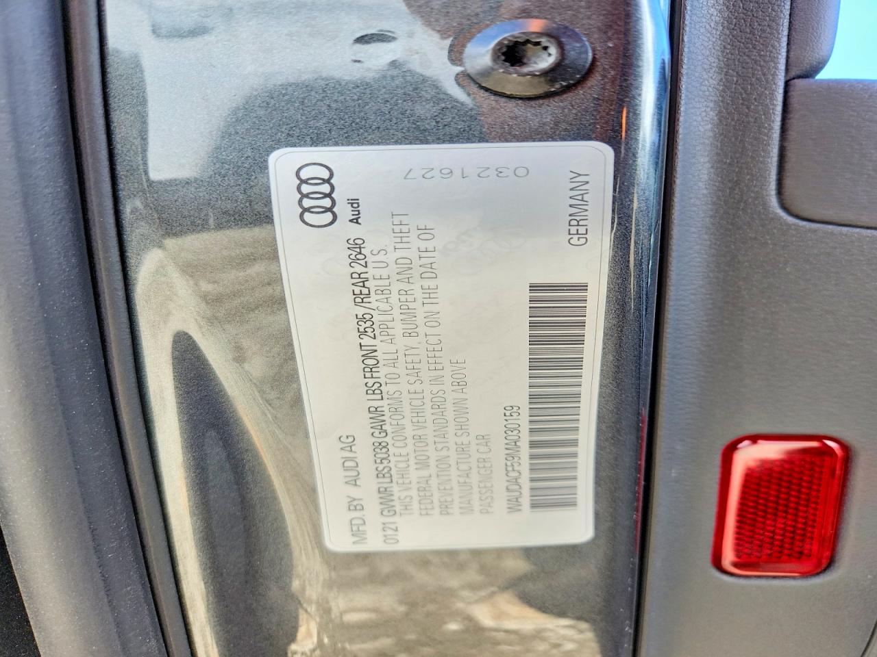 2021 AUDI A5 PREMIUM 45 photo 12