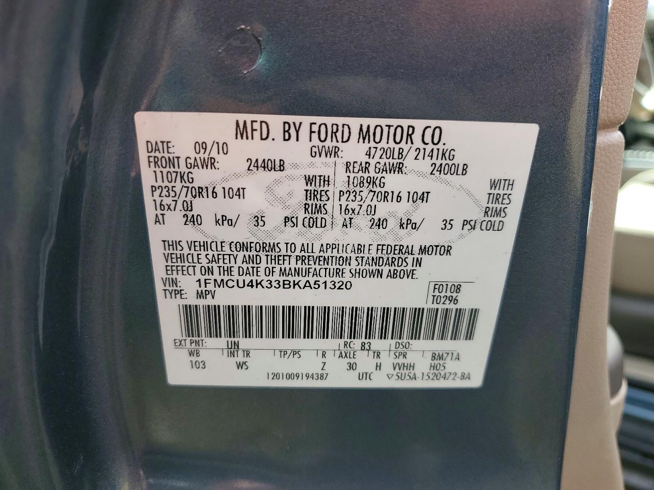 2011 FORD ESCAPE HYBRID photo 13