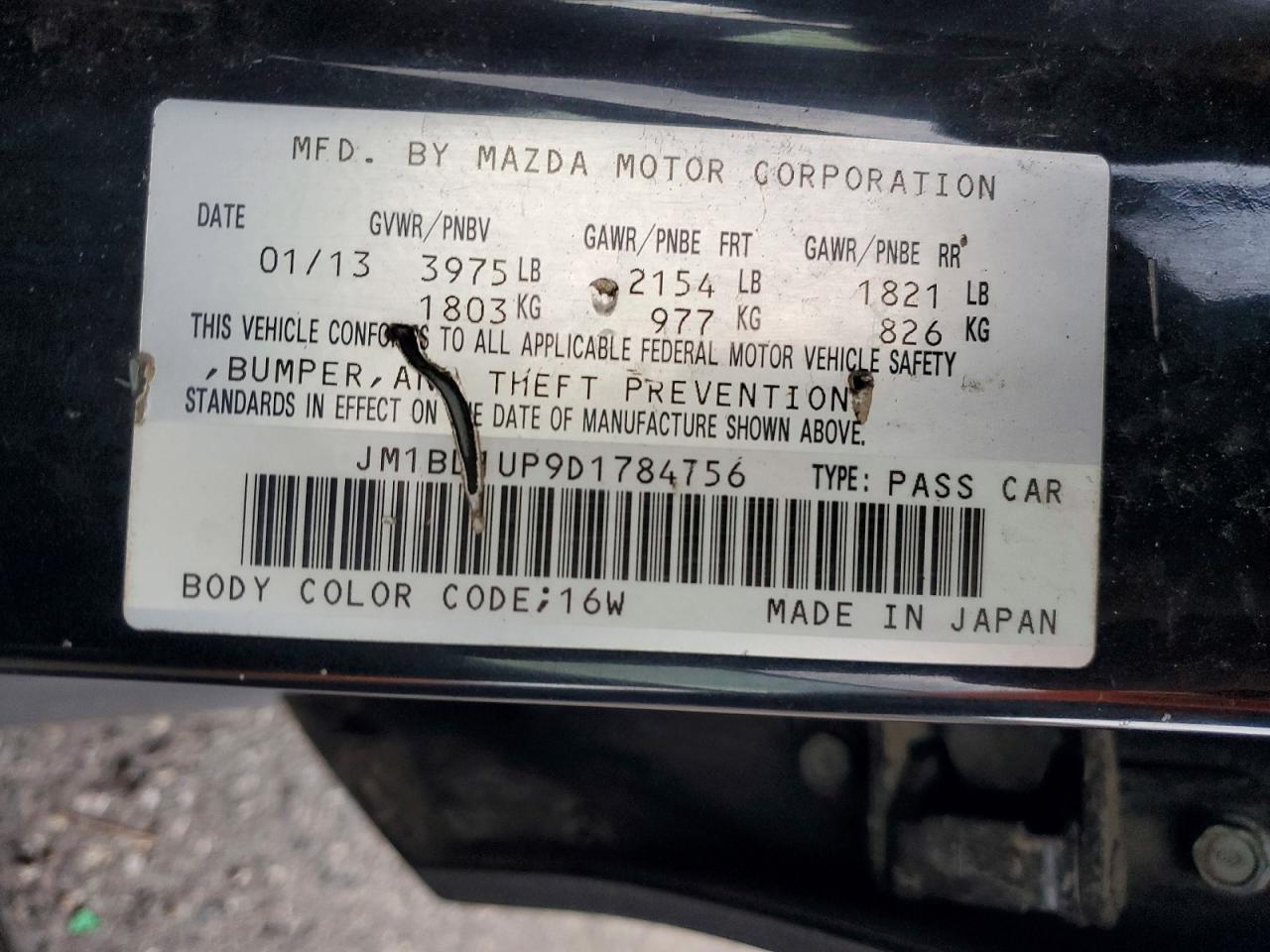 2013 MAZDA 3 I photo 12
