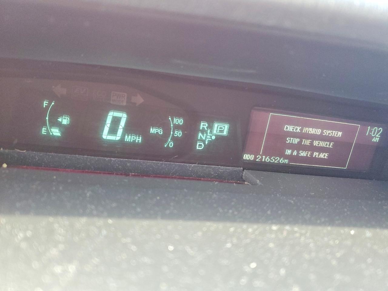 2012 TOYOTA PRIUS photo 9