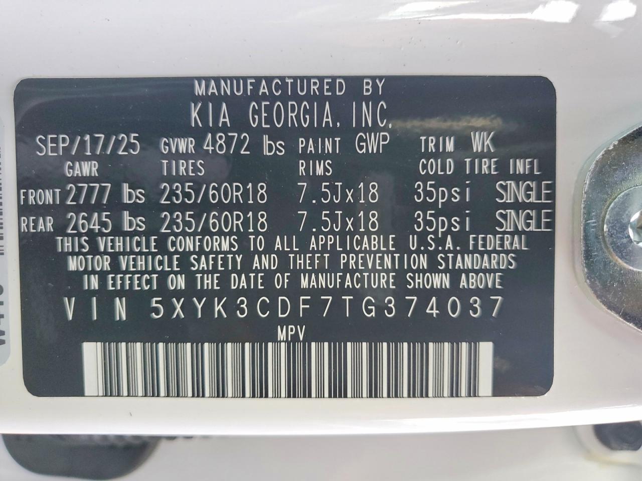 2026 KIA SPORTAGE EX photo 12